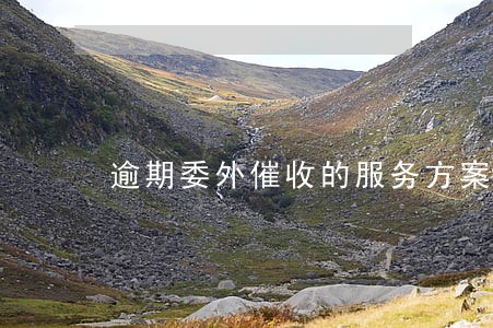 逾期委外催收的服务方案 逾期委外催收的服务方案