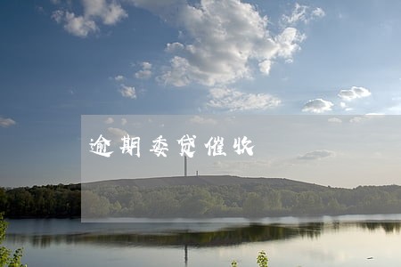 逾期委贷催收 逾期委贷催收
