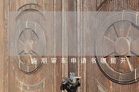 逾期审车申请书哪里开 逾期审车申请书哪里开