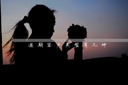 逾期客户类型有几种 逾期客户类型有几种