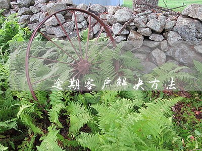 逾期客户解决方法 逾期客户解决方法