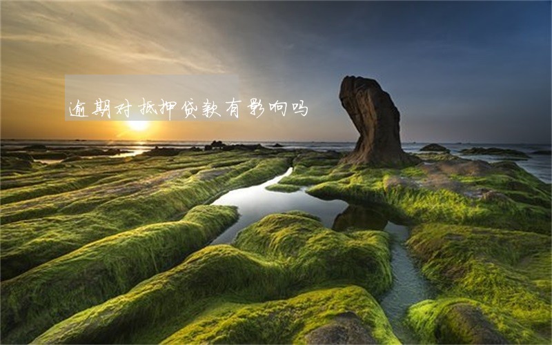 逾期对抵押贷款有影响吗 逾期对抵押贷款有影响吗