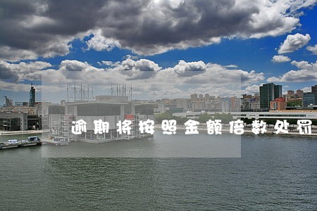 逾期将按照金额倍数处罚 逾期将按照金额倍数处罚