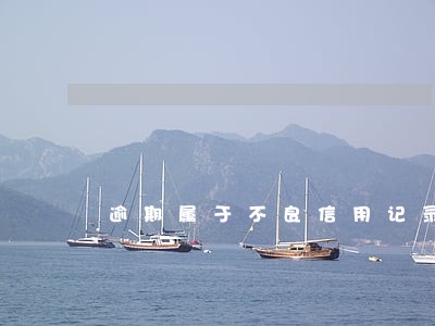 逾期属于不良信用记录 逾期属于不良信用记录