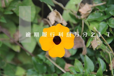 逾期履行利息万分之175 逾期履行利息万分之175