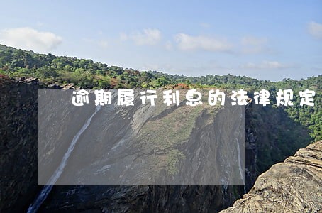 逾期履行利息的法律规定 逾期履行利息的法律规定