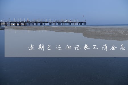 逾期已还但记录不消会怎么样
