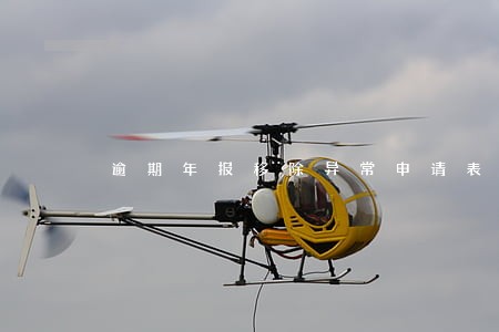 逾期年报移除异常申请表 逾期年报移除异常申请表