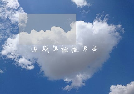 逾期年检拖车费 逾期年检拖车费