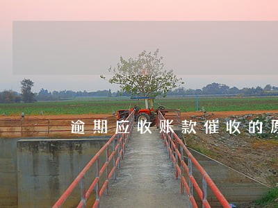 逾期应收账款催收的原则 逾期应收账款催收的原则