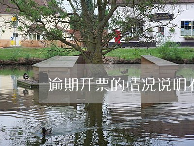 逾期开票的情况说明石油公司 逾期开票的情况说明石油公司
