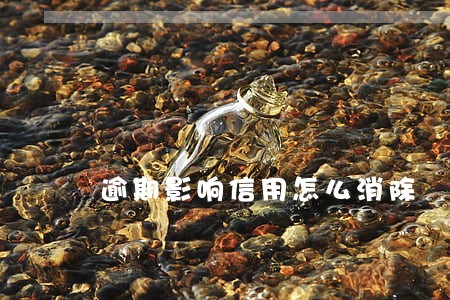 逾期影响信用怎么消除