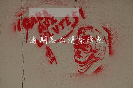 逾期怎么消除污点