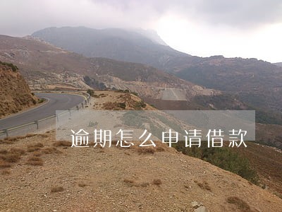 逾期怎么申请借款 逾期怎么申请借款