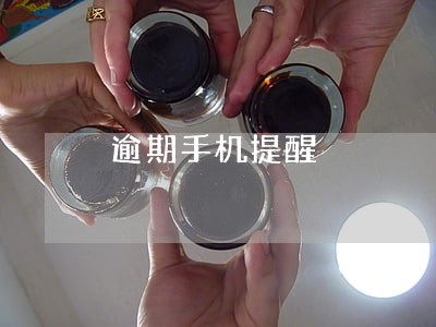 逾期手机提醒 逾期手机提醒
