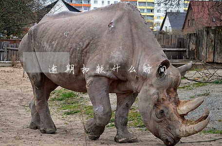 逾期扣款什么时间 逾期扣款什么时间