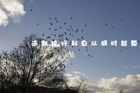 逾期执行利息从何时起算 逾期执行利息从何时起算