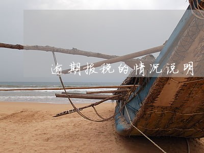 逾期报税的情况说明 逾期报税的情况说明