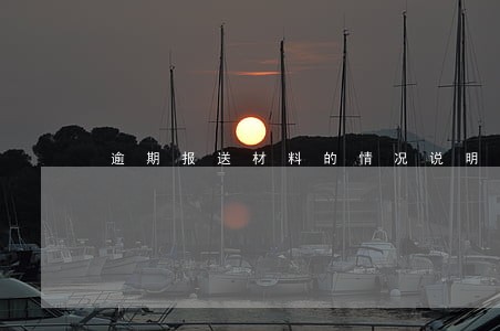 逾期报送材料的情况说明 逾期报送材料的情况说明