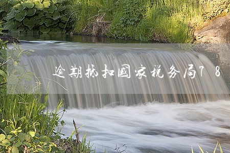 逾期抵扣国家税务局78号 逾期抵扣国家税务局78号