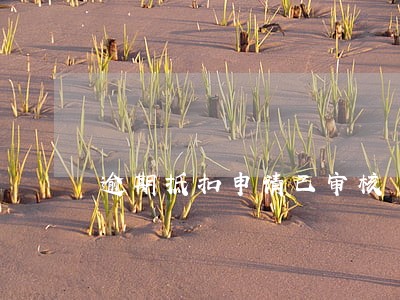 逾期抵扣申请已审核 逾期抵扣申请已审核