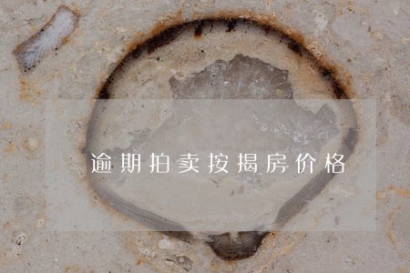 逾期拍卖按揭房价格 逾期拍卖按揭房价格