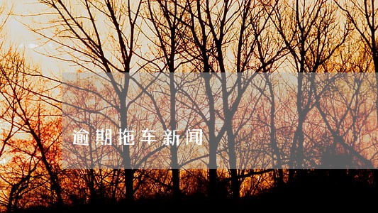 逾期拖车新闻 逾期拖车新闻