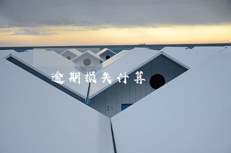 逾期损失计算 逾期损失计算
