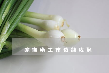 逾期换工作也能找到 逾期换工作也能找到