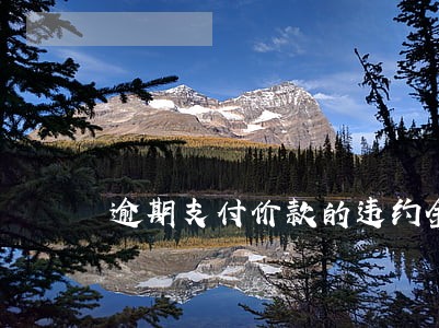 逾期支付价款的违约金怎么约定 逾期支付价款的违约金怎么约定
