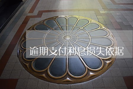 逾期支付利息损失依据 逾期支付利息损失依据