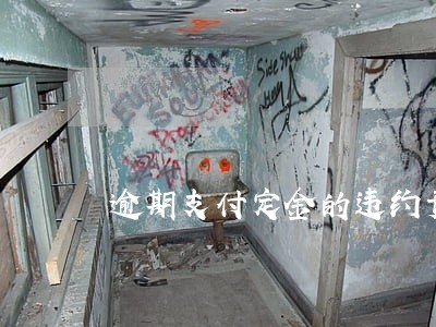 逾期支付定金的违约责任 逾期支付定金的违约责任