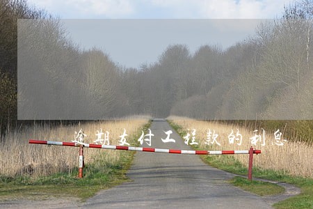 逾期支付工程款的利息