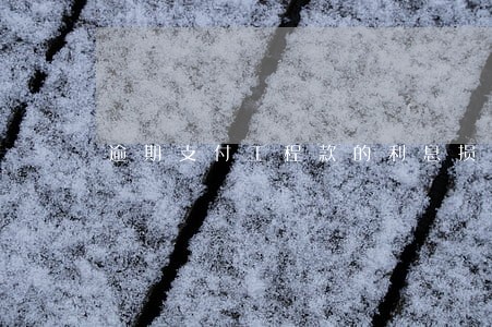 逾期支付工程款的利息损失 逾期支付工程款的利息损失