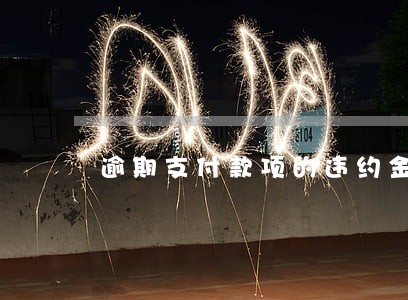 逾期支付款项的违约金百分之三十 逾期支付款项的违约金百分之三十