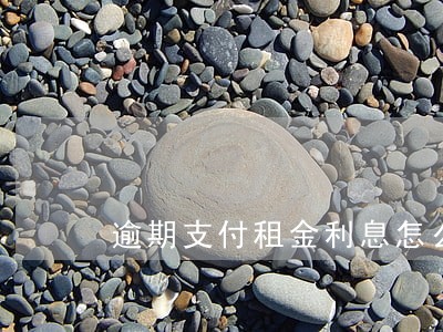 逾期支付租金利息怎么计算 逾期支付租金利息怎么计算