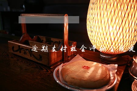 逾期支付租金滞纳金规定 逾期支付租金滞纳金规定