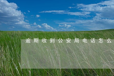 逾期收到公安局电话怎么解决 逾期收到公安局电话怎么解决
