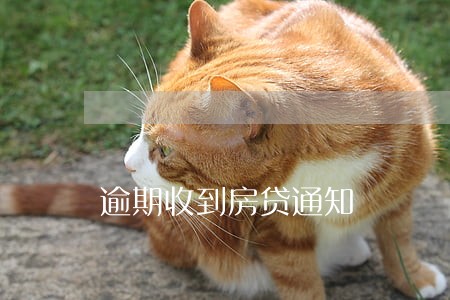 逾期收到房贷通知 逾期收到房贷通知