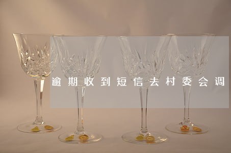 逾期收到短信去村委会调解 逾期收到短信去村委会调解
