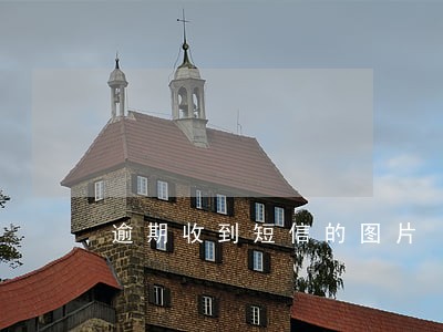 逾期收到短信的图片