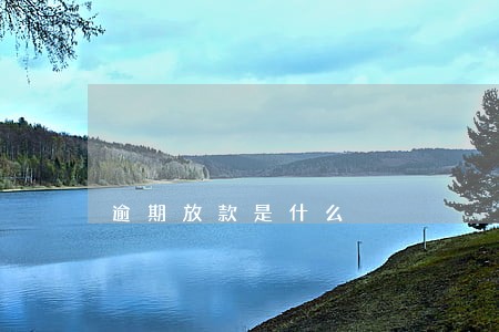逾期放款是什么 逾期放款是什么