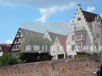 逾期日服务费是利息吗 逾期日服务费是利息吗