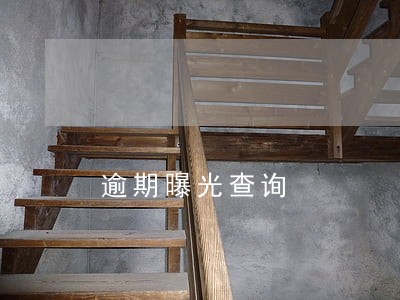 逾期曝光查询 逾期曝光查询
