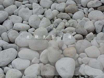 逾期更名申请