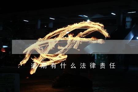 逾期有什么法律责任 逾期有什么法律责任