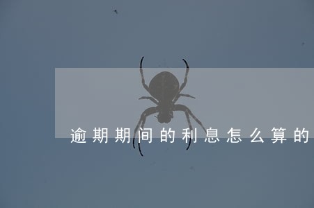 逾期期间的利息怎么算的 逾期期间的利息怎么算的