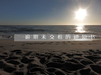 逾期未交租的通知书 逾期未交租的通知书