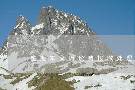 逾期未交诉讼费按撤处理 逾期未交诉讼费按撤处理