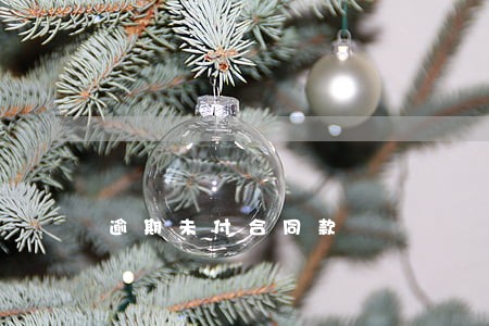 逾期未付合同款 逾期未付合同款